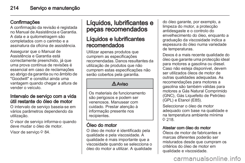 OPEL ADAM 2013.5  Manual de Instruções (in Portugues) 