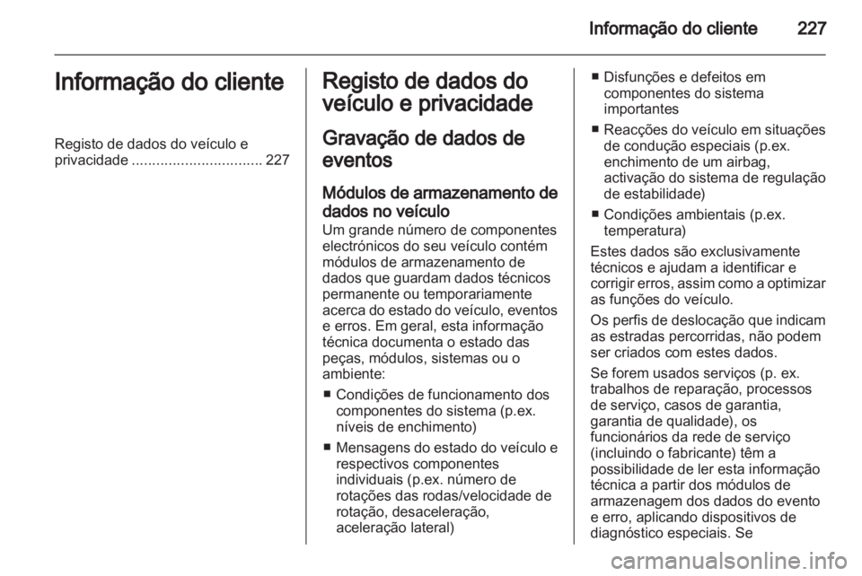 OPEL ADAM 2013.5  Manual de Instruções (in Portugues) 
