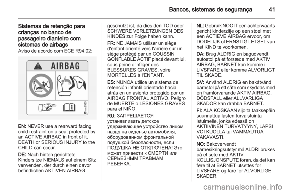 OPEL ADAM 2013.5  Manual de Instruções (in Portugues) 