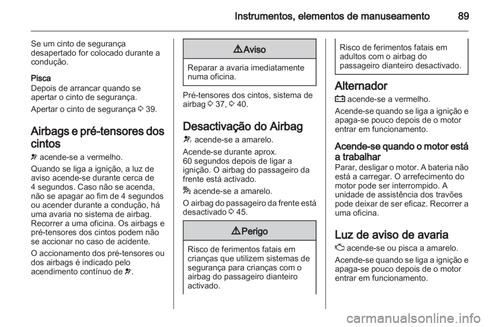 OPEL ADAM 2013.5  Manual de Instruções (in Portugues) 