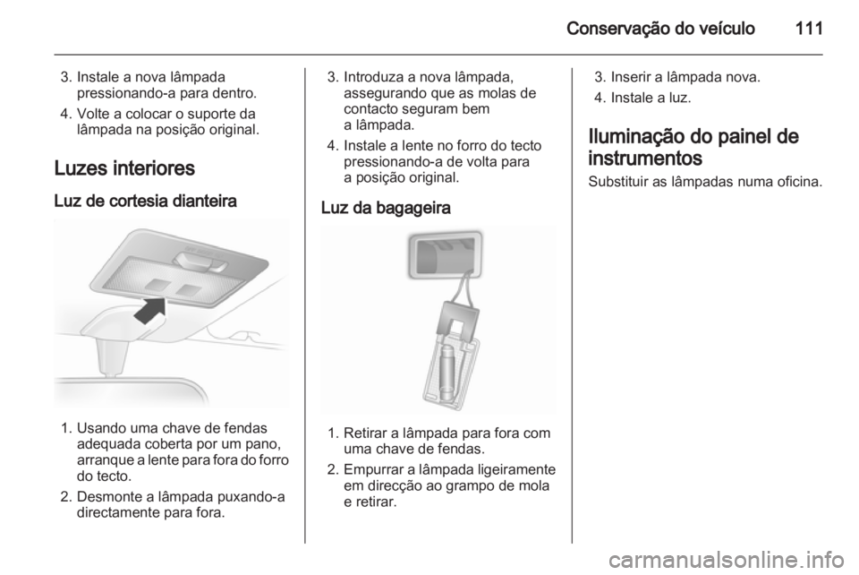 OPEL AGILA 2011  Manual de Instruções (in Portugues) 