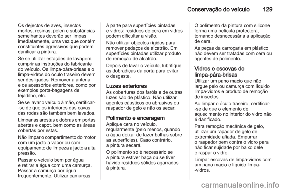 OPEL AGILA 2011  Manual de Instruções (in Portugues) 