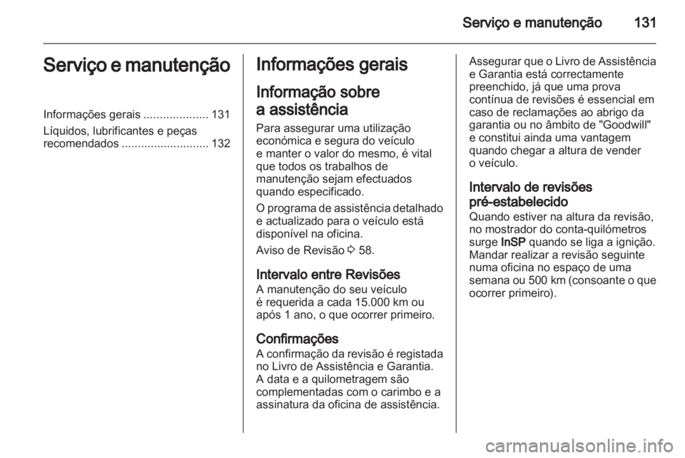 OPEL AGILA 2011  Manual de Instruções (in Portugues) 
