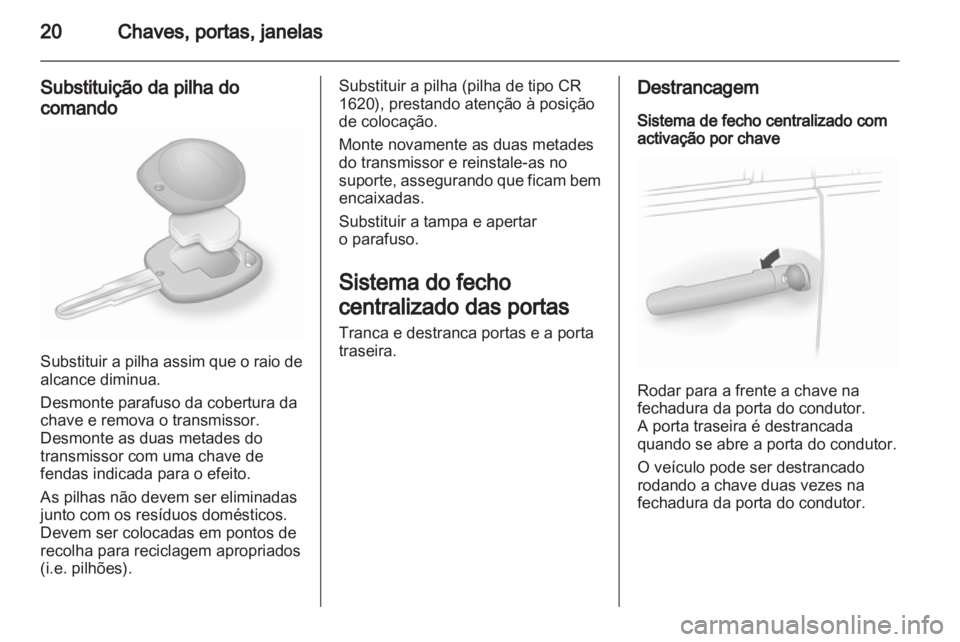 OPEL AGILA 2011  Manual de Instruções (in Portugues) 