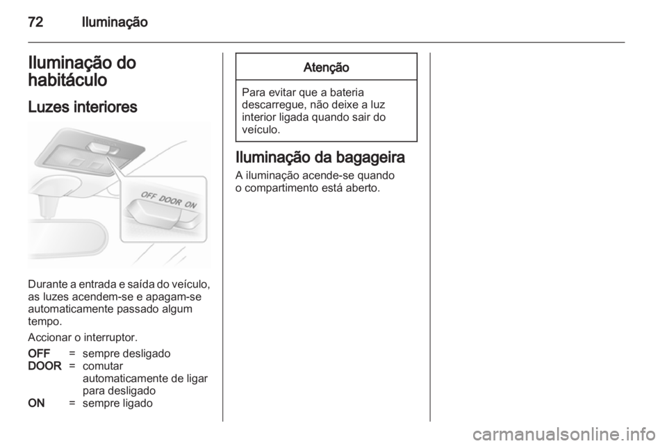 OPEL AGILA 2011  Manual de Instruções (in Portugues) 