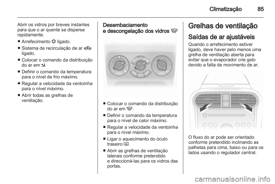 OPEL AGILA 2011  Manual de Instruções (in Portugues) 