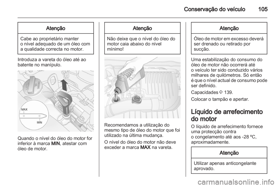 OPEL AGILA 2012  Manual de Instruções (in Portugues) 