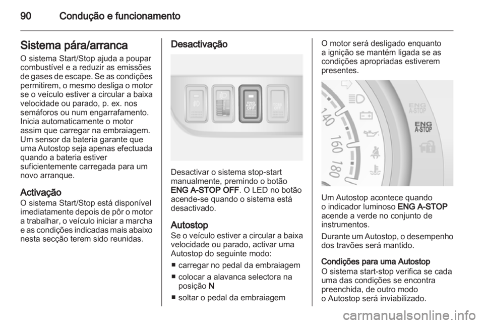 OPEL AGILA 2012  Manual de Instruções (in Portugues) 