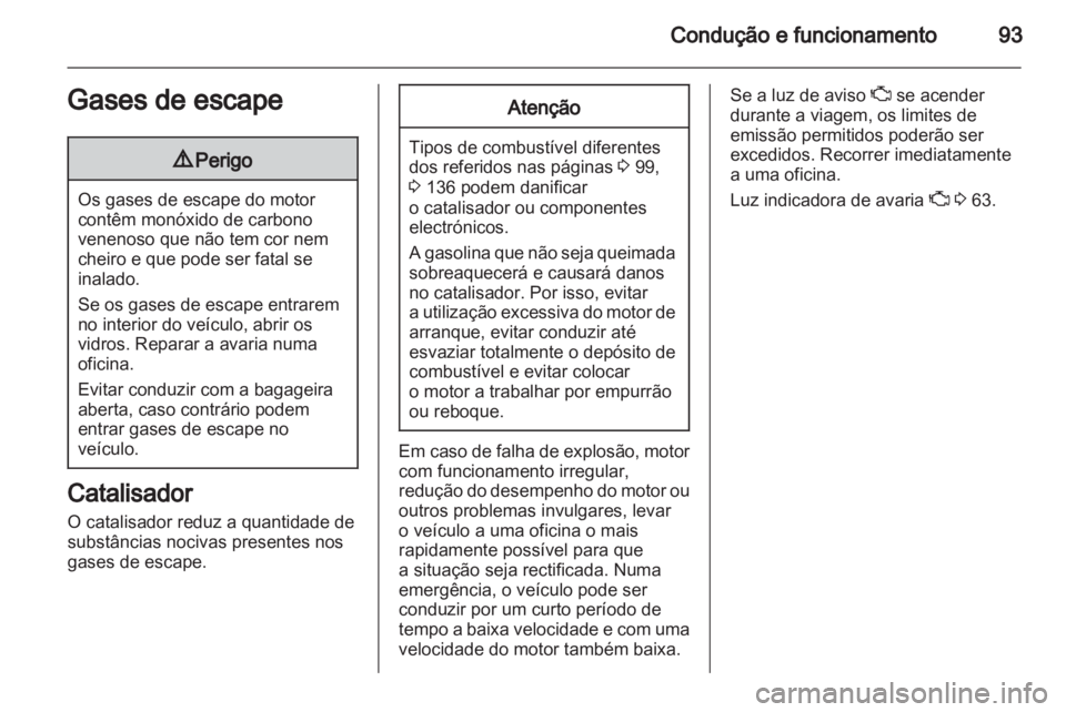 OPEL AGILA 2012  Manual de Instruções (in Portugues) 