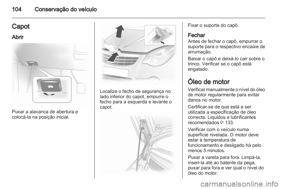 OPEL AGILA 2012.5  Manual de Instruções (in Portugues) 