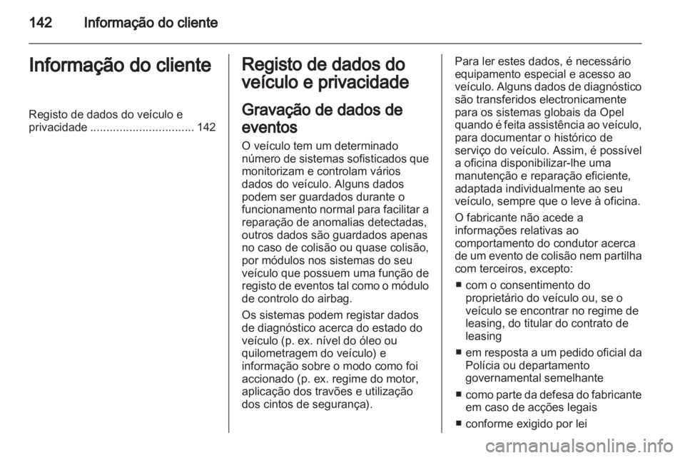 OPEL AGILA 2012.5  Manual de Instruções (in Portugues) 