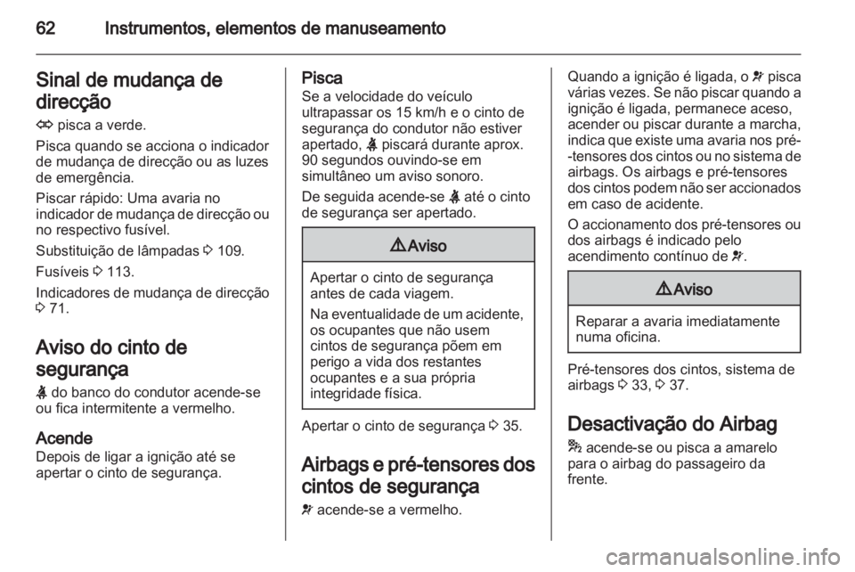 OPEL AGILA 2012.5  Manual de Instruções (in Portugues) 