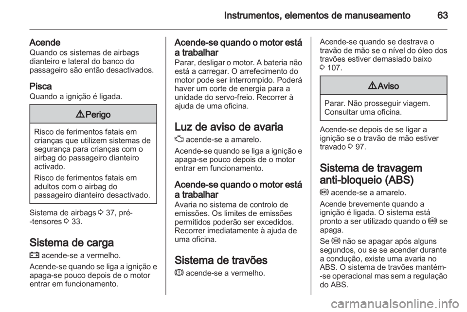 OPEL AGILA 2012.5  Manual de Instruções (in Portugues) 