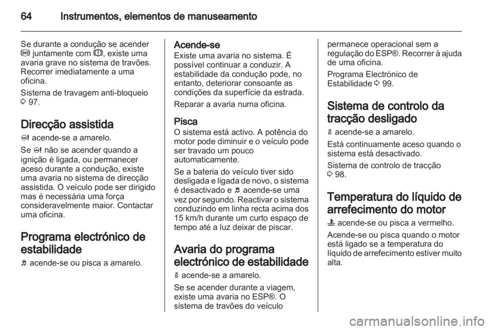 OPEL AGILA 2012.5  Manual de Instruções (in Portugues) 