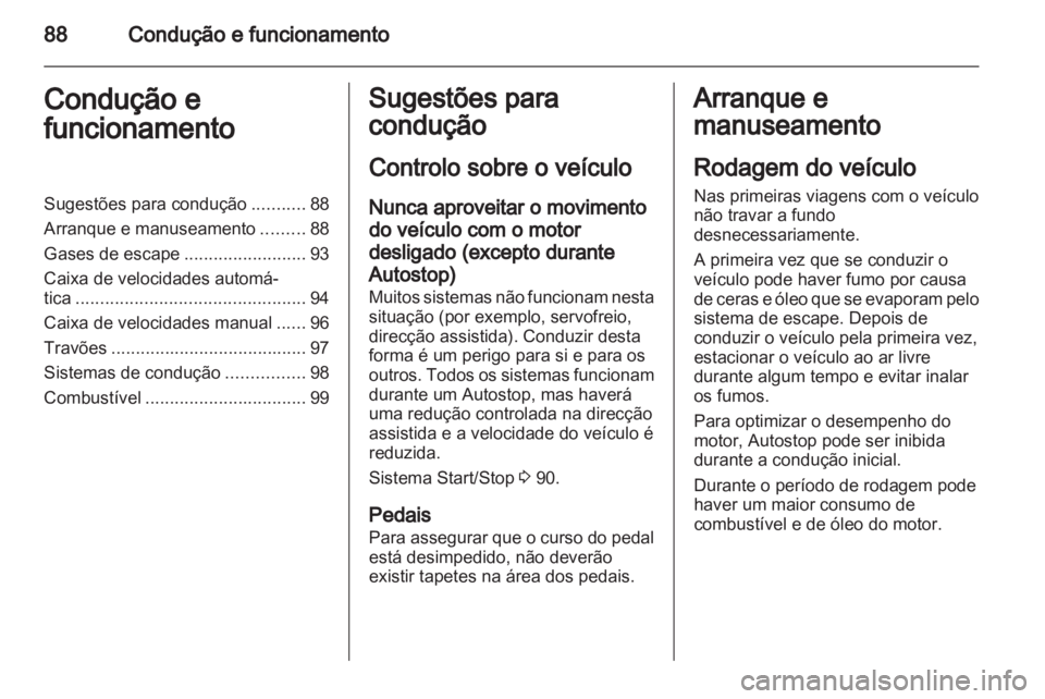 OPEL AGILA 2012.5  Manual de Instruções (in Portugues) 