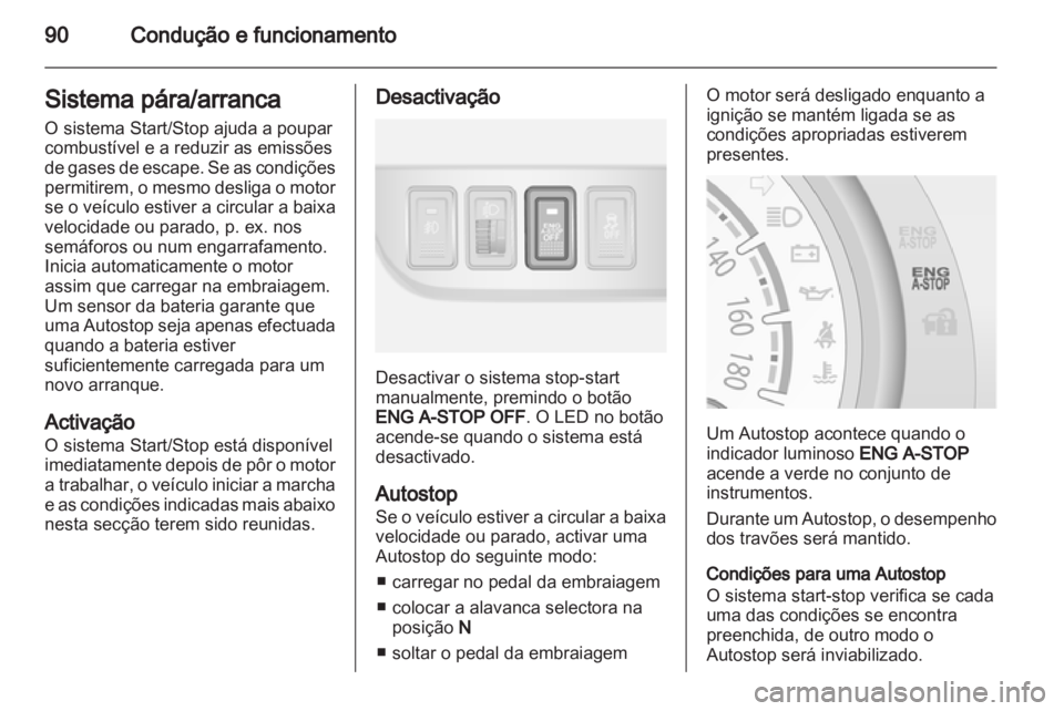 OPEL AGILA 2012.5  Manual de Instruções (in Portugues) 