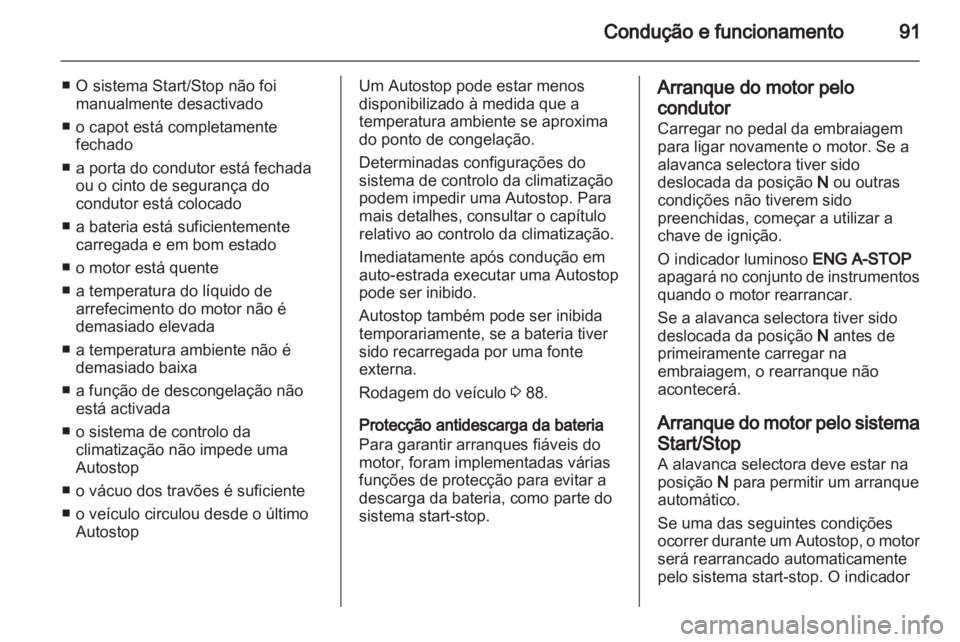 OPEL AGILA 2012.5  Manual de Instruções (in Portugues) 