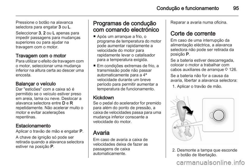 OPEL AGILA 2012.5  Manual de Instruções (in Portugues) 