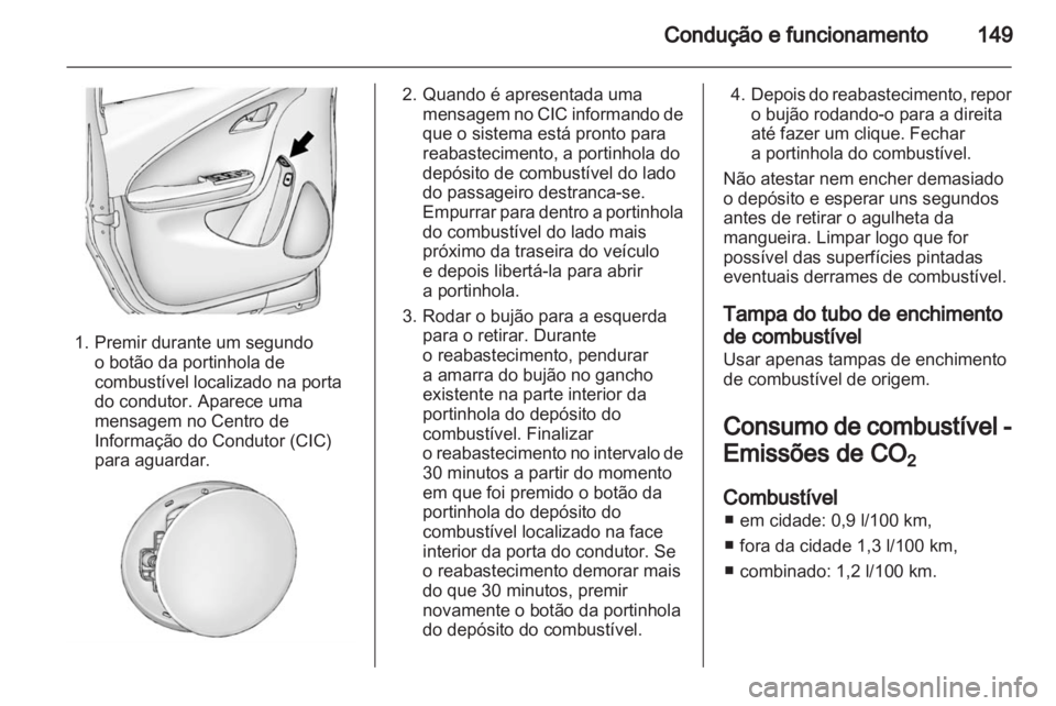 OPEL AMPERA 2012  Manual de Instruções (in Portugues) 