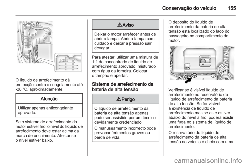 OPEL AMPERA 2012  Manual de Instruções (in Portugues) 