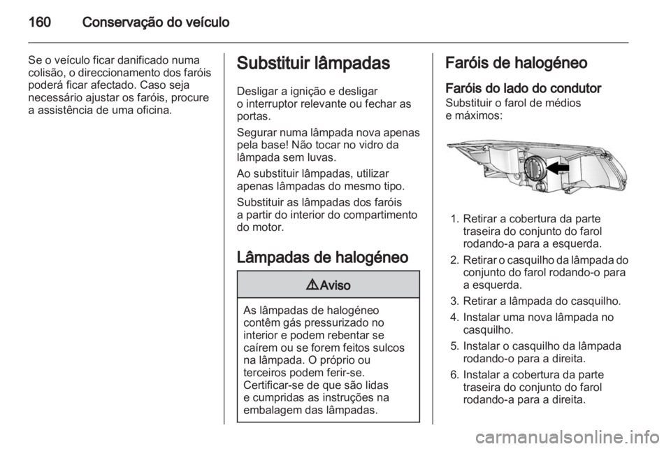 OPEL AMPERA 2012  Manual de Instruções (in Portugues) 