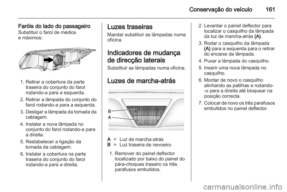 OPEL AMPERA 2012  Manual de Instruções (in Portugues) 