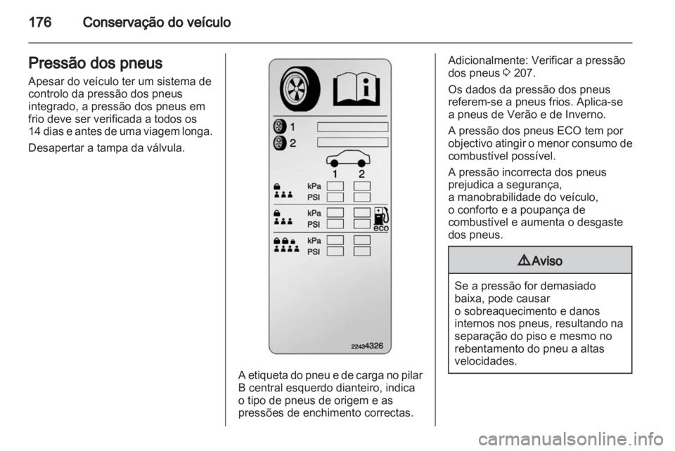 OPEL AMPERA 2012  Manual de Instruções (in Portugues) 