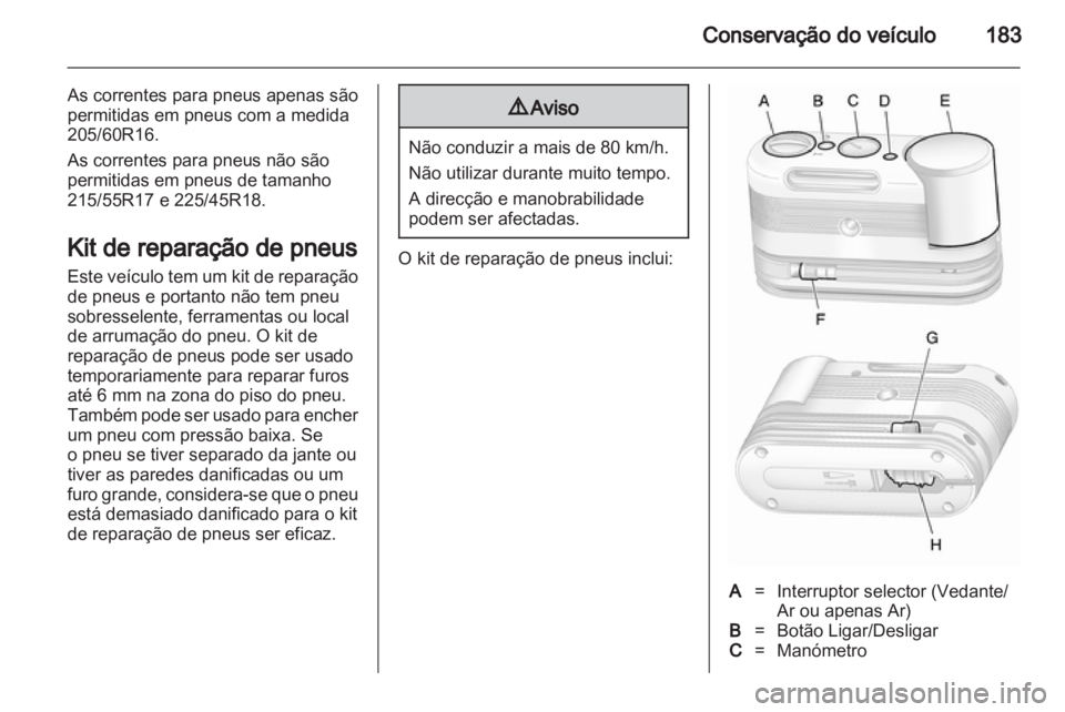 OPEL AMPERA 2012  Manual de Instruções (in Portugues) 
