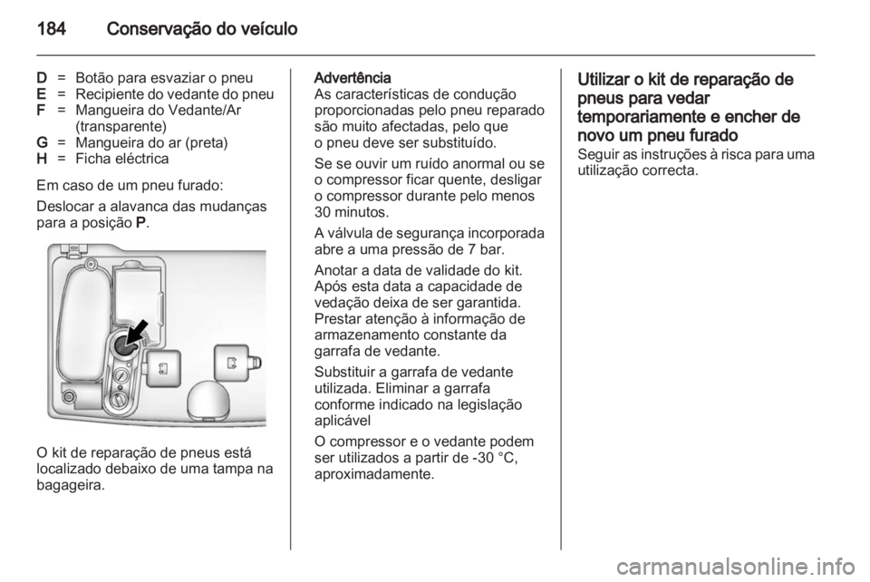 OPEL AMPERA 2012  Manual de Instruções (in Portugues) 