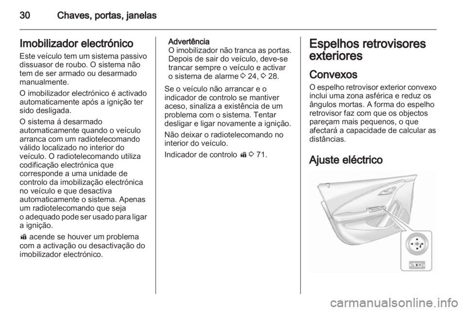 OPEL AMPERA 2012  Manual de Instruções (in Portugues) 