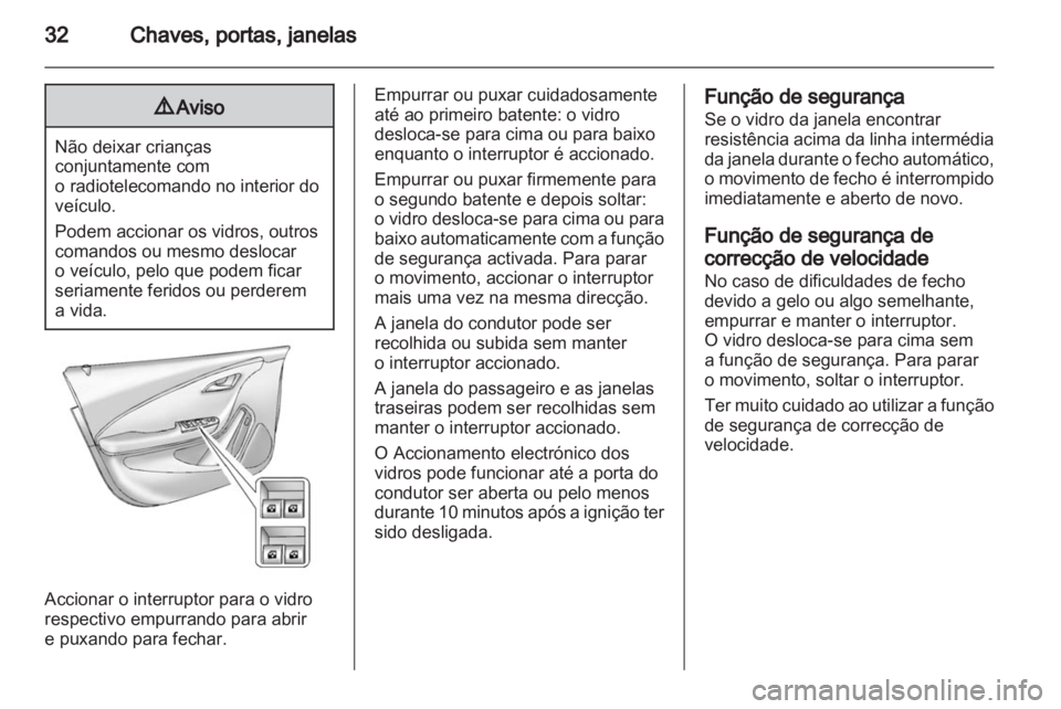 OPEL AMPERA 2012  Manual de Instruções (in Portugues) 