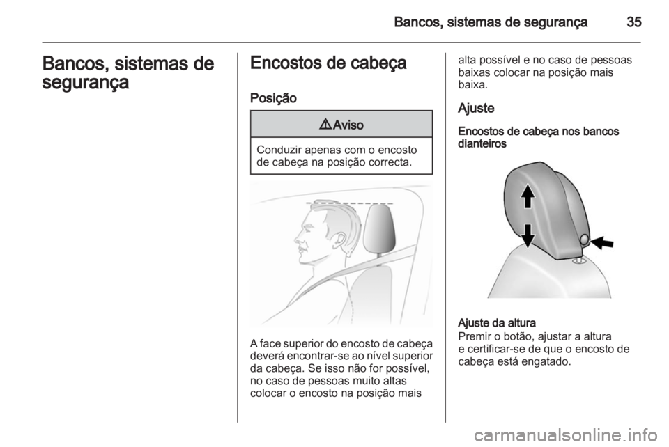 OPEL AMPERA 2012  Manual de Instruções (in Portugues) 