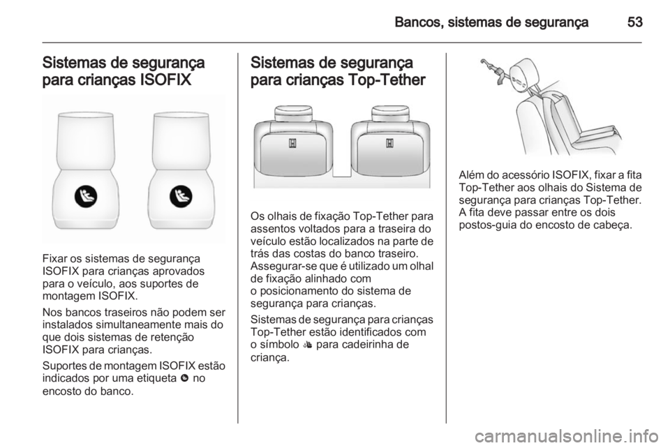 OPEL AMPERA 2012  Manual de Instruções (in Portugues) 
