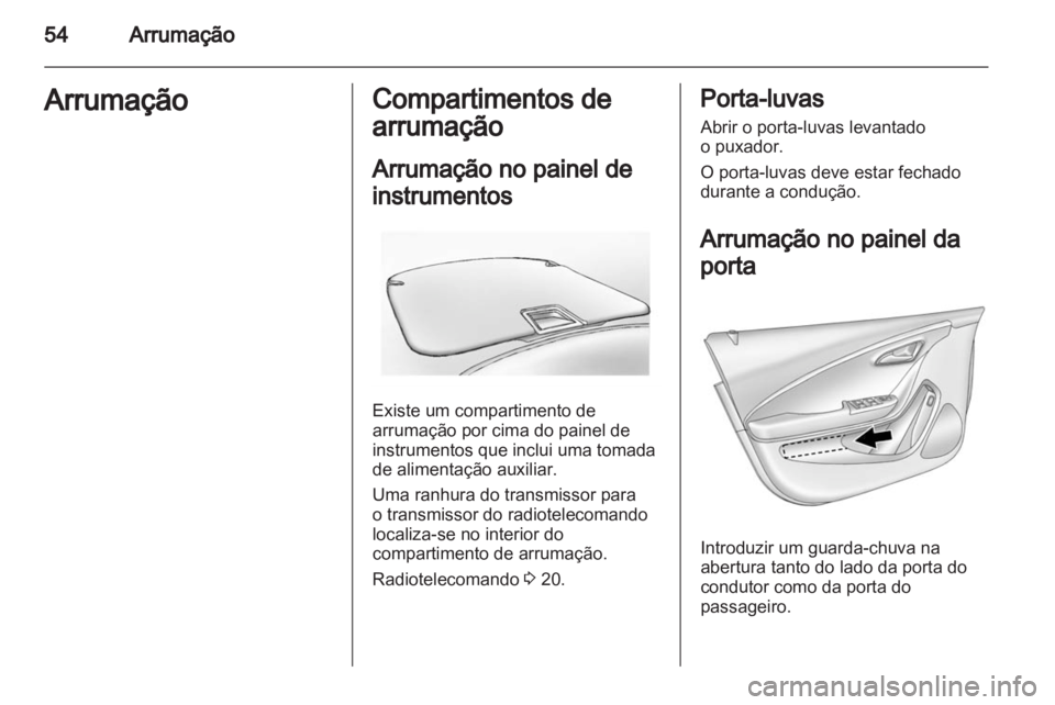 OPEL AMPERA 2012  Manual de Instruções (in Portugues) 