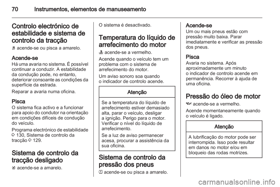 OPEL AMPERA 2012  Manual de Instruções (in Portugues) 