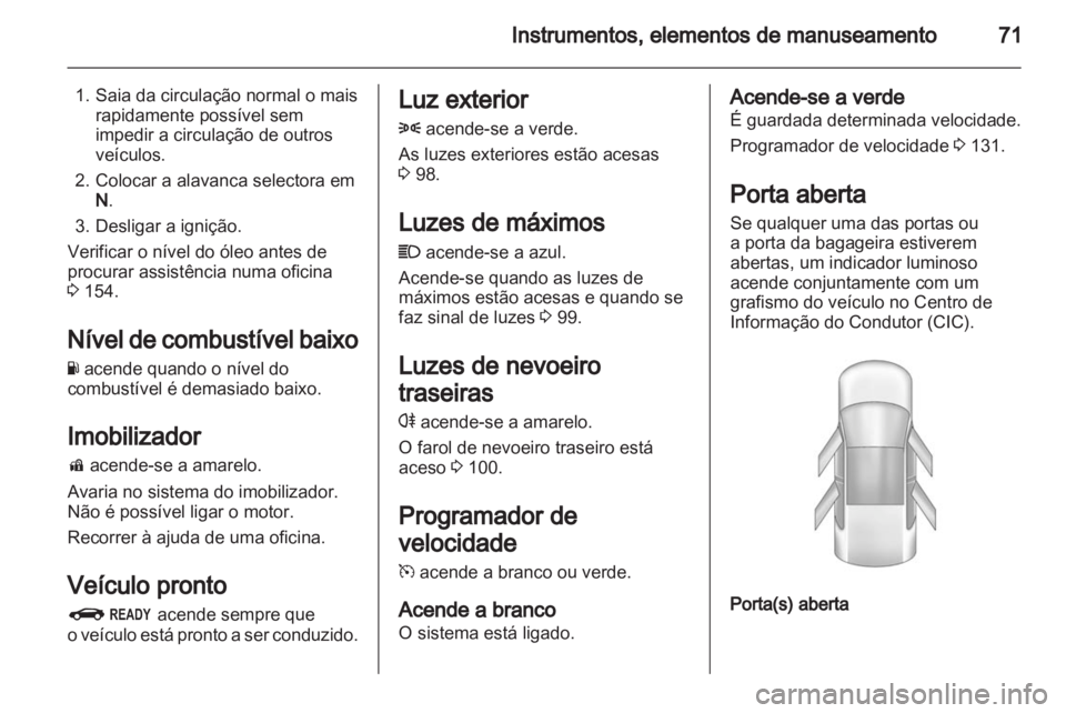 OPEL AMPERA 2012  Manual de Instruções (in Portugues) 