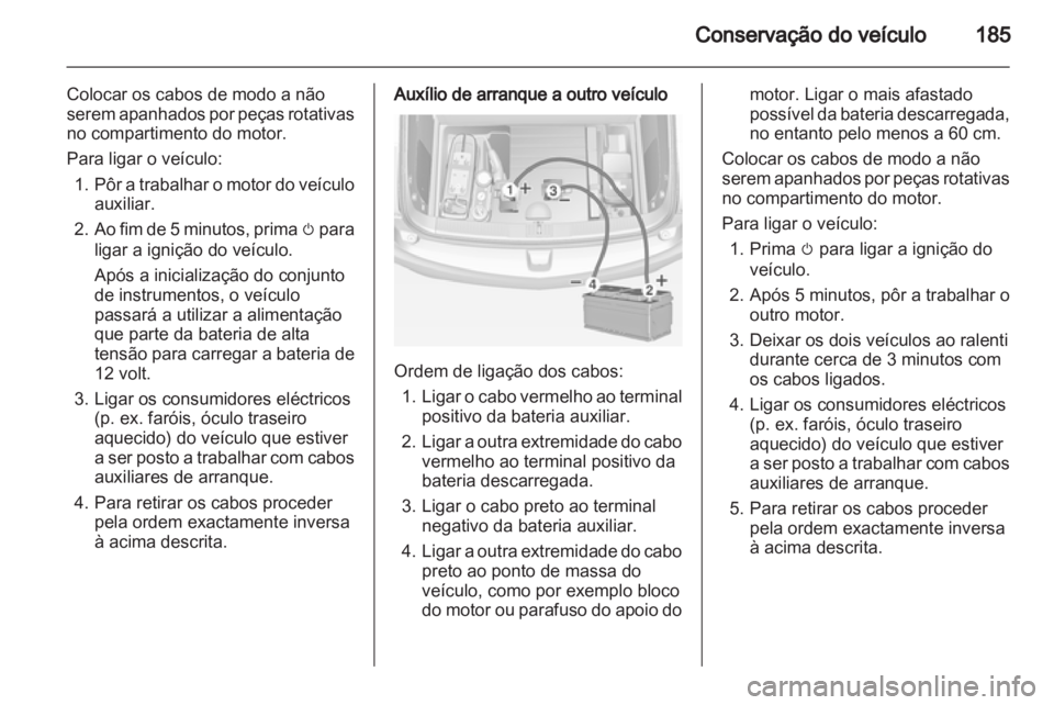 OPEL AMPERA 2012.5  Manual de Instruções (in Portugues) 