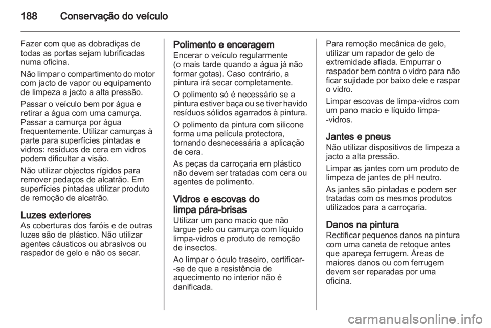 OPEL AMPERA 2012.5  Manual de Instruções (in Portugues) 