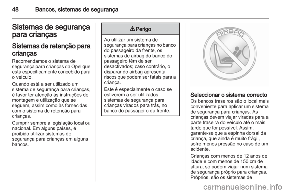 OPEL AMPERA 2012.5  Manual de Instruções (in Portugues) 
