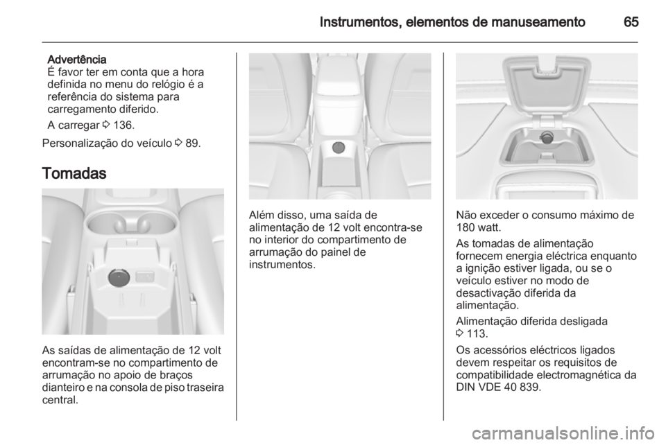 OPEL AMPERA 2012.5  Manual de Instruções (in Portugues) 