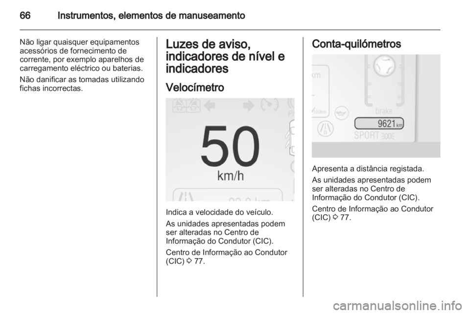 OPEL AMPERA 2012.5  Manual de Instruções (in Portugues) 
