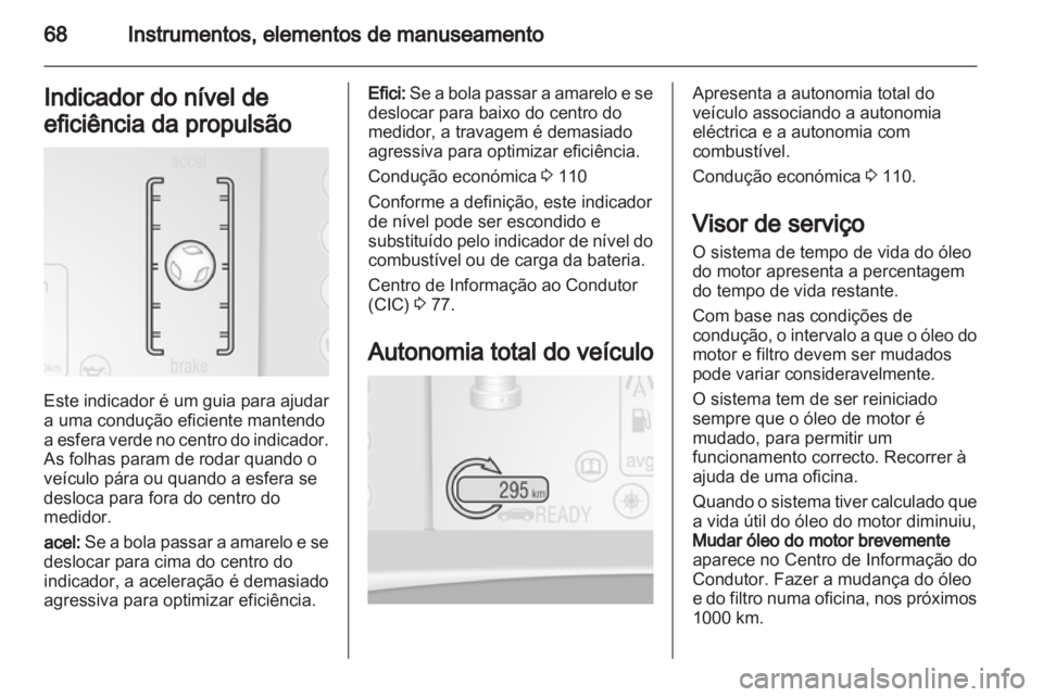 OPEL AMPERA 2012.5  Manual de Instruções (in Portugues) 