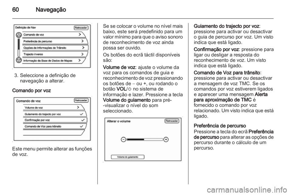 OPEL AMPERA 2013  Manual de Informação e Lazer (in Portugues) 