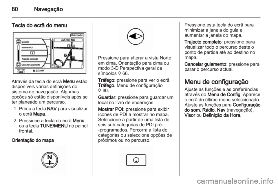 OPEL AMPERA 2013  Manual de Informação e Lazer (in Portugues) 