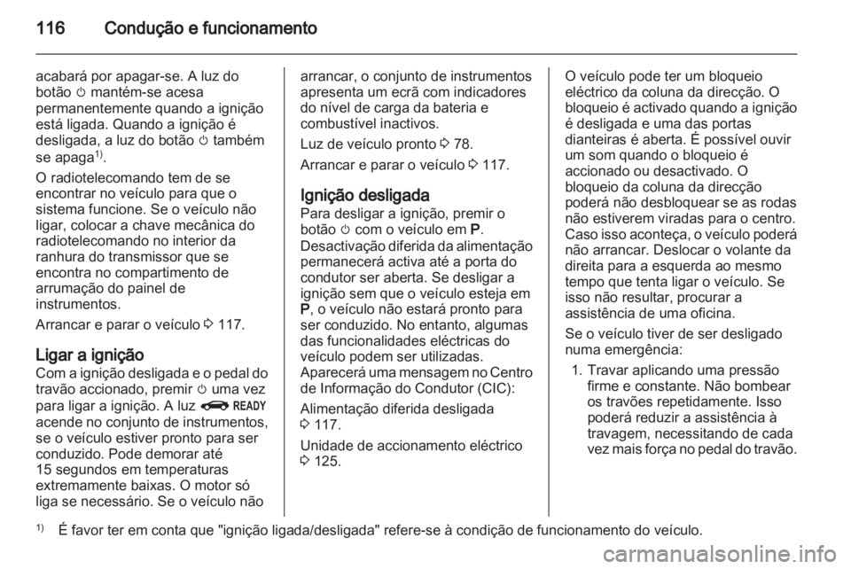 OPEL AMPERA 2013  Manual de Instruções (in Portugues) 
