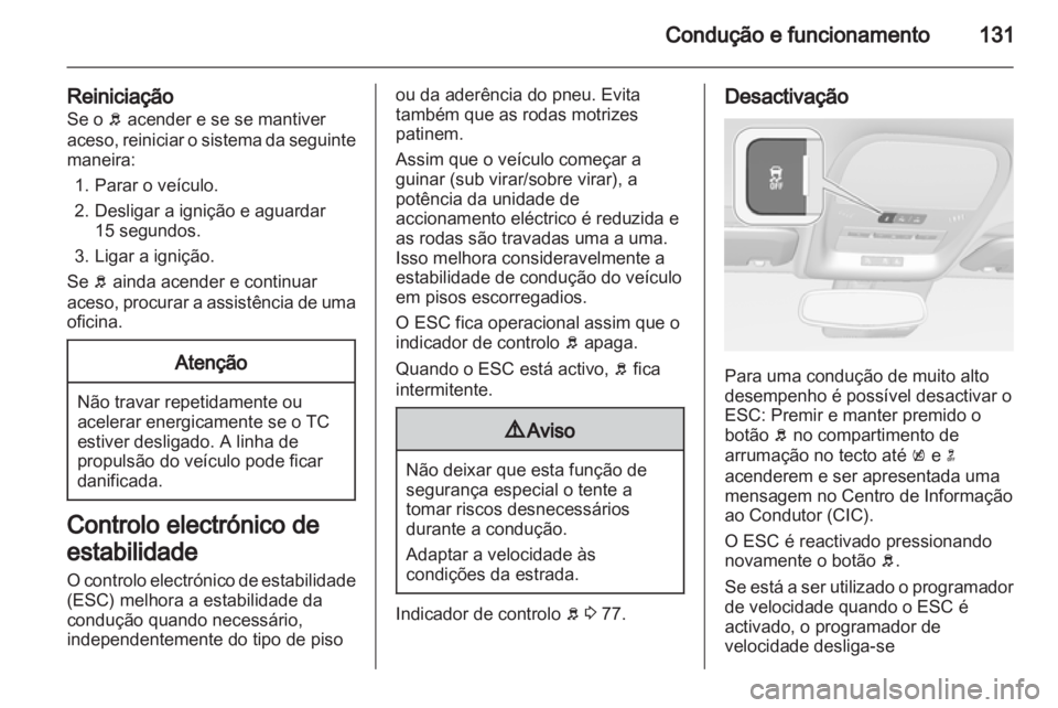OPEL AMPERA 2013  Manual de Instruções (in Portugues) 