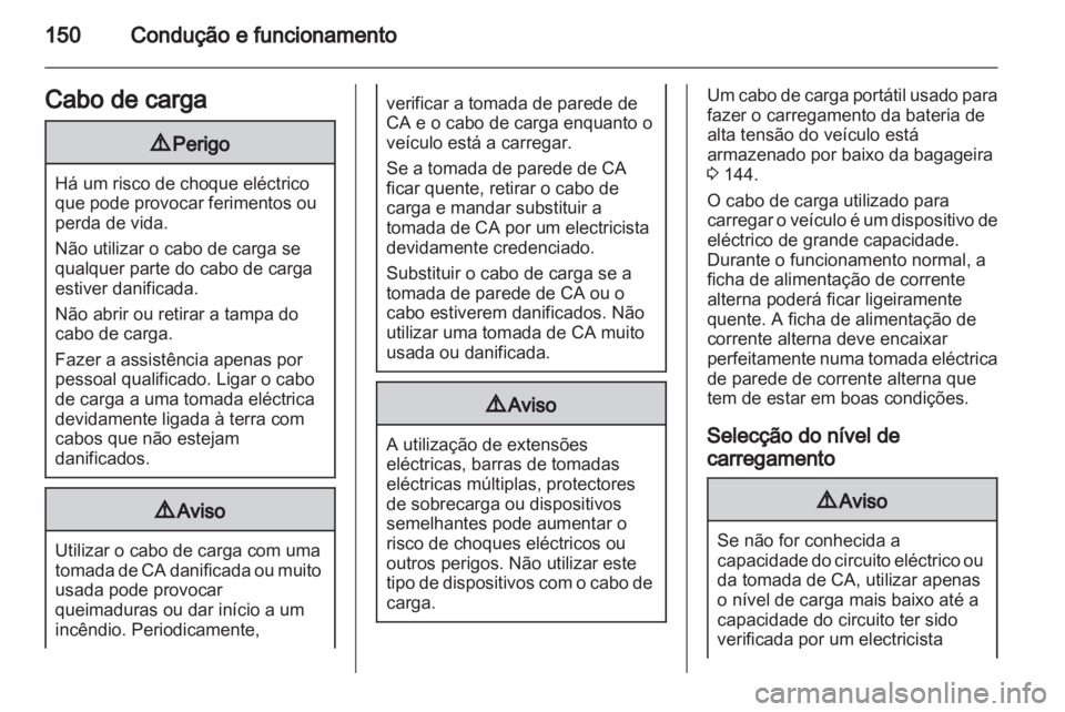 OPEL AMPERA 2013  Manual de Instruções (in Portugues) 