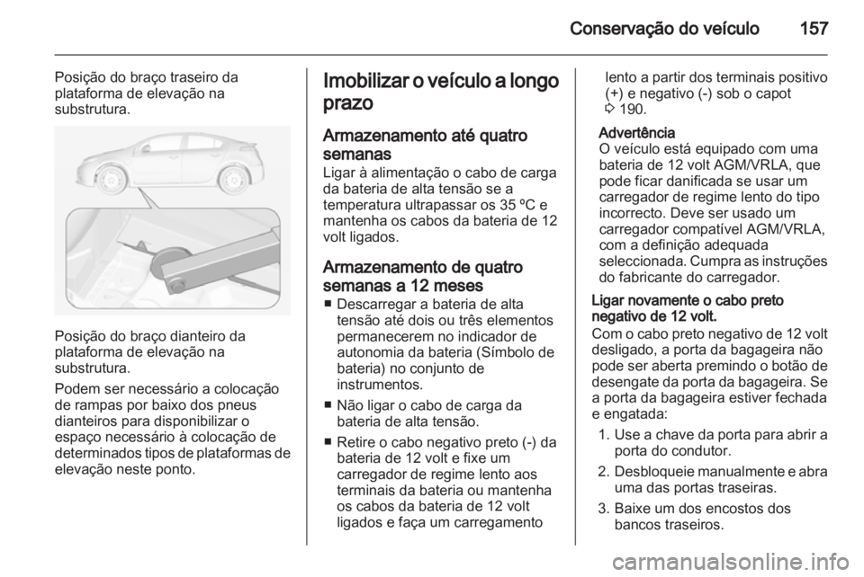 OPEL AMPERA 2013  Manual de Instruções (in Portugues) 