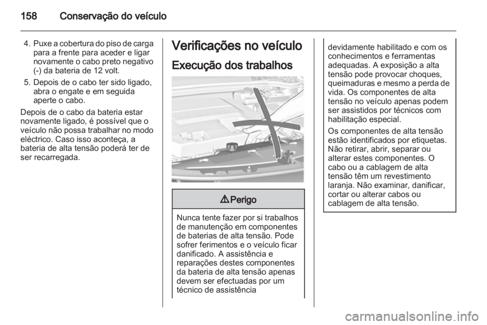 OPEL AMPERA 2013  Manual de Instruções (in Portugues) 