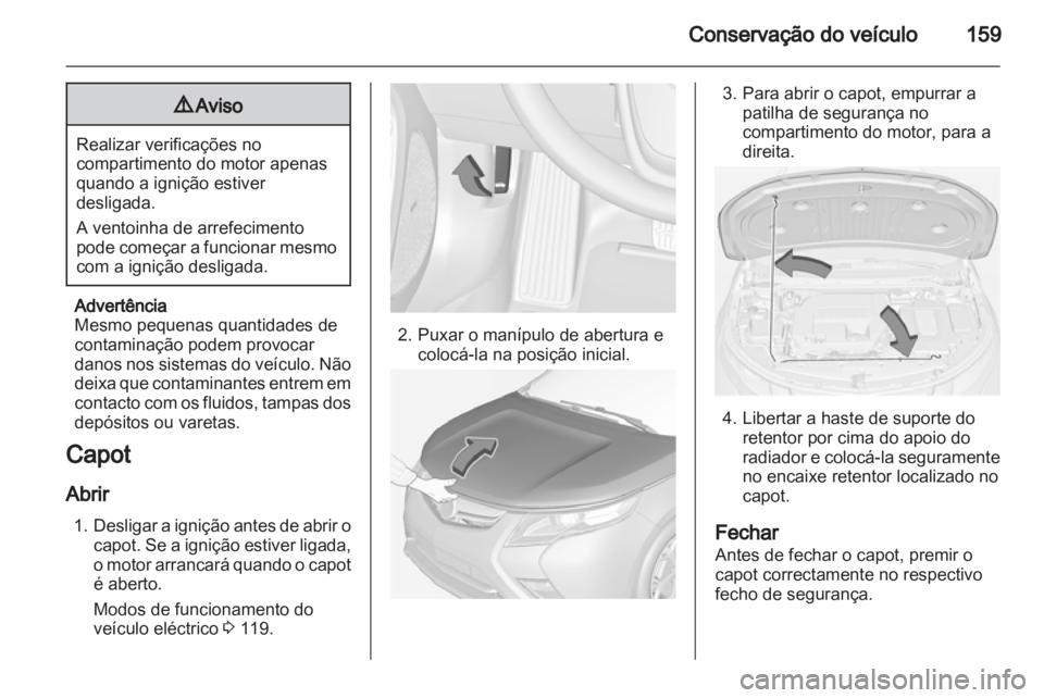 OPEL AMPERA 2013  Manual de Instruções (in Portugues) 